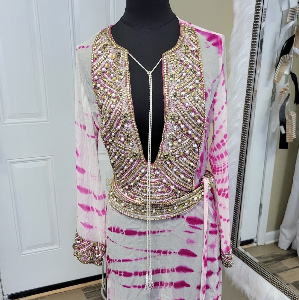 Embellished Swimsuit Cover up
